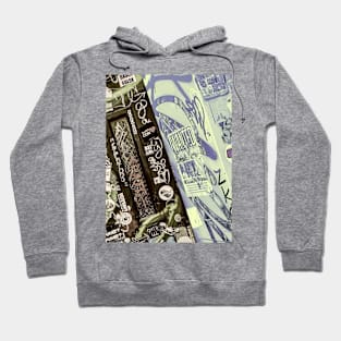 Street New York City Graffiti Two Tags Hoodie